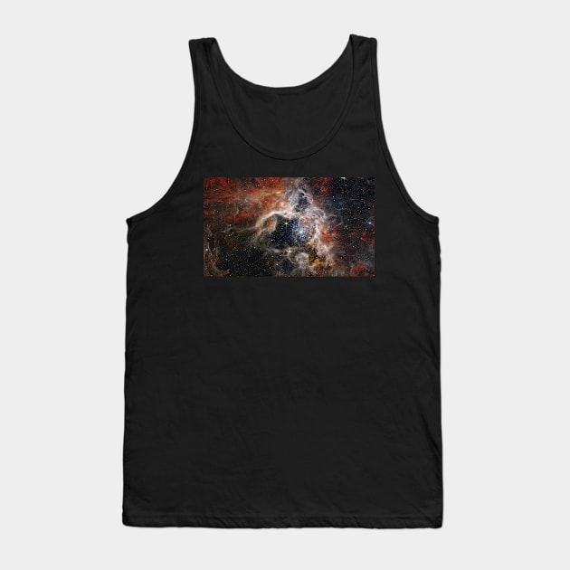 A Cosmic Tarantula James Webb Space Telescope Tank Top by podartist